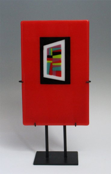 Crazy Quilt 2 - Red